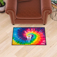 Arizona State Sun Devils Tie Dye Starter Mat Accent Rug - 19in. x 30in.