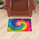 Ole Miss Rebels Tie Dye Starter Mat Accent Rug - 19in. x 30in. - Ole Miss