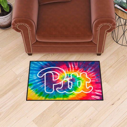 Pitt Panthers Tie Dye Starter Mat Accent Rug - 19in. x 30in.