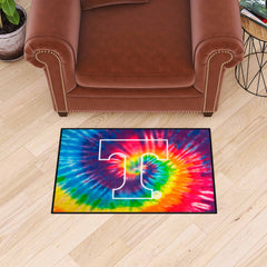 Tennessee Volunteers Tie Dye Starter Mat Accent Rug - 19in. x 30in.