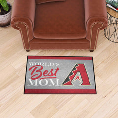 Arizona Diamondbacks World's Best Mom Starter Mat Accent Rug - 19in. x 30in.