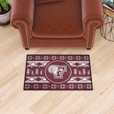 Fordham University Holiday Sweater Starter Mat Accent Rug - 19in. x 30in.