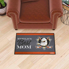 Anaheim Ducks World's Best Mom Starter Mat Accent Rug - 19in. x 30in.