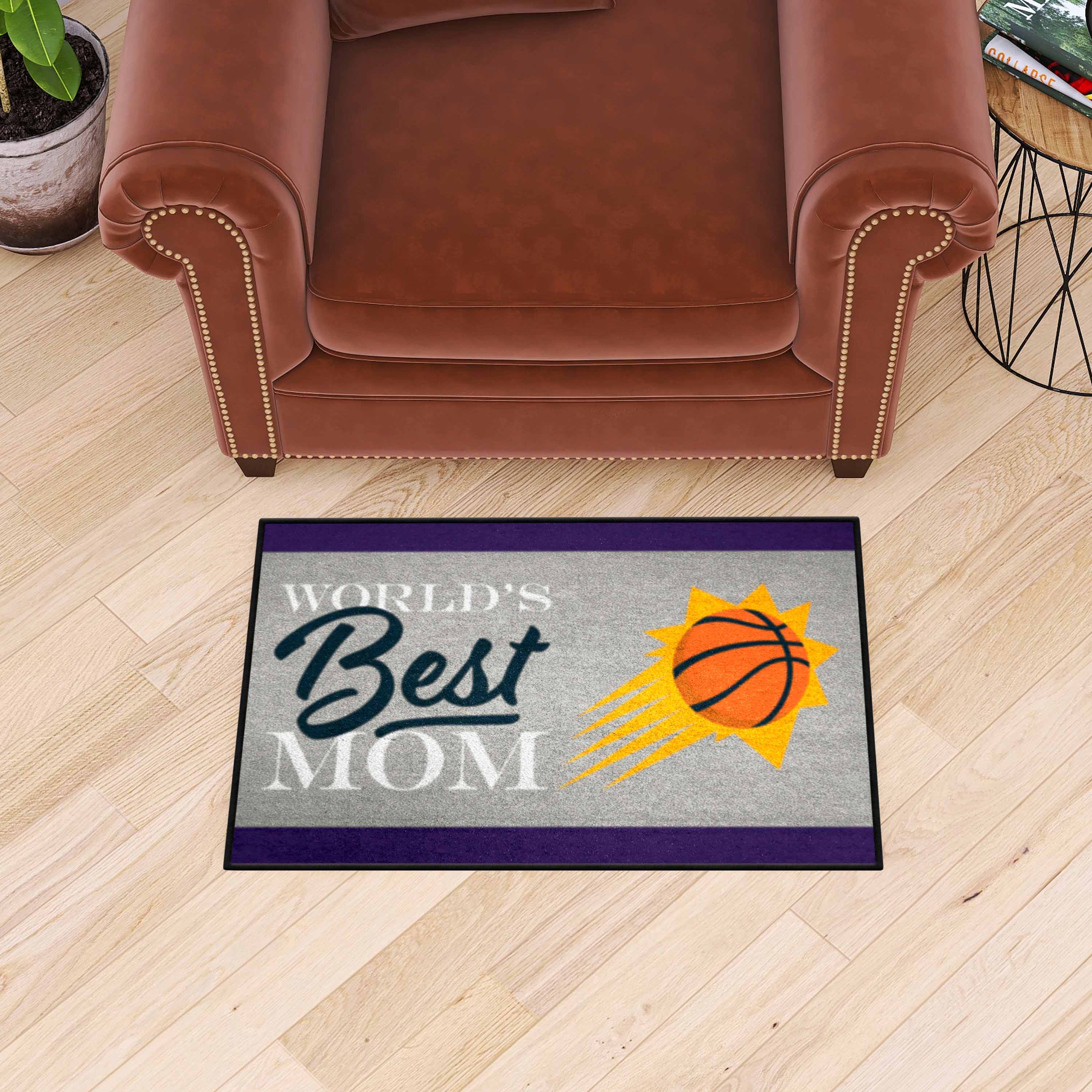 Phoenix Suns World's Best Mom Starter Mat Accent Rug - 19in. x 30in.