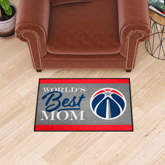 Washington Wizards World's Best Mom Starter Mat Accent Rug - 19in. x 30in.