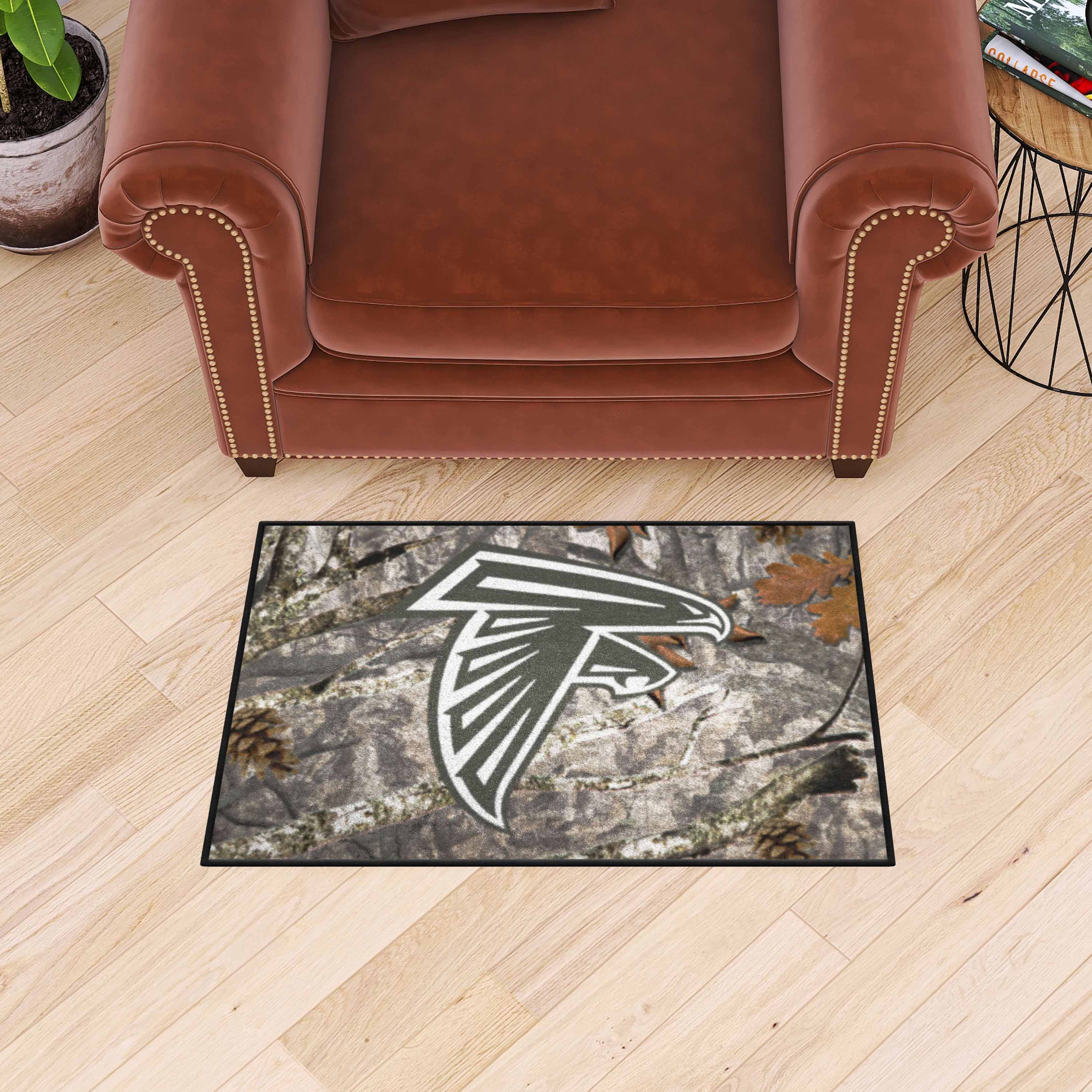 Atlanta Falcons Camo Starter Mat Accent Rug - 19in. x 30in. - Atlanta Falcons