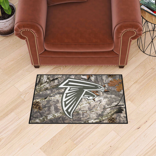 Atlanta Falcons Camo Starter Mat Accent Rug - 19in. x 30in.