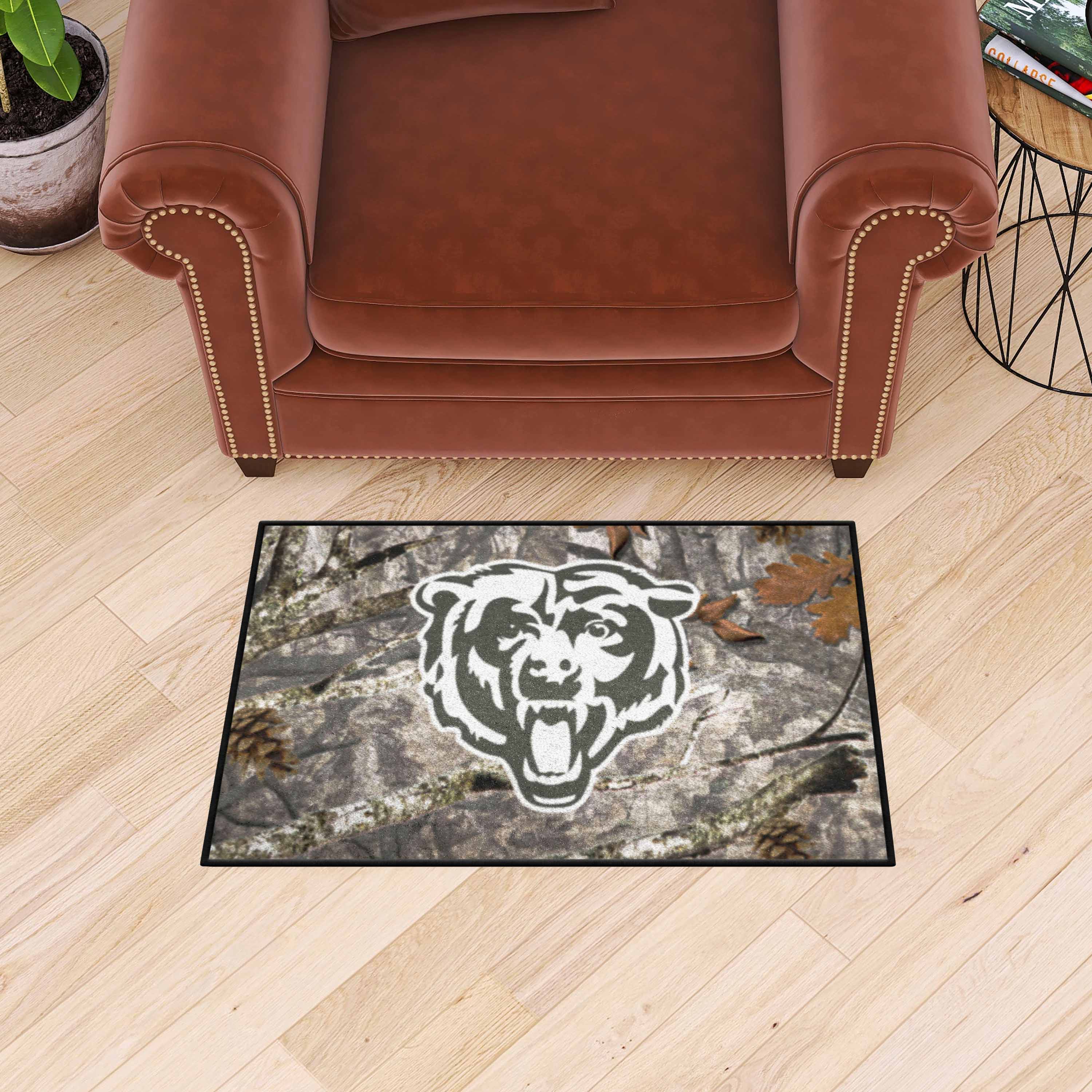 Chicago Bears Camo Starter Mat Accent Rug - 19in. x 30in. - Chicago Bears