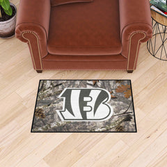 Cincinnati Bengals Camo Starter Mat Accent Rug - 19in. x 30in. - Cincinnati Bengals