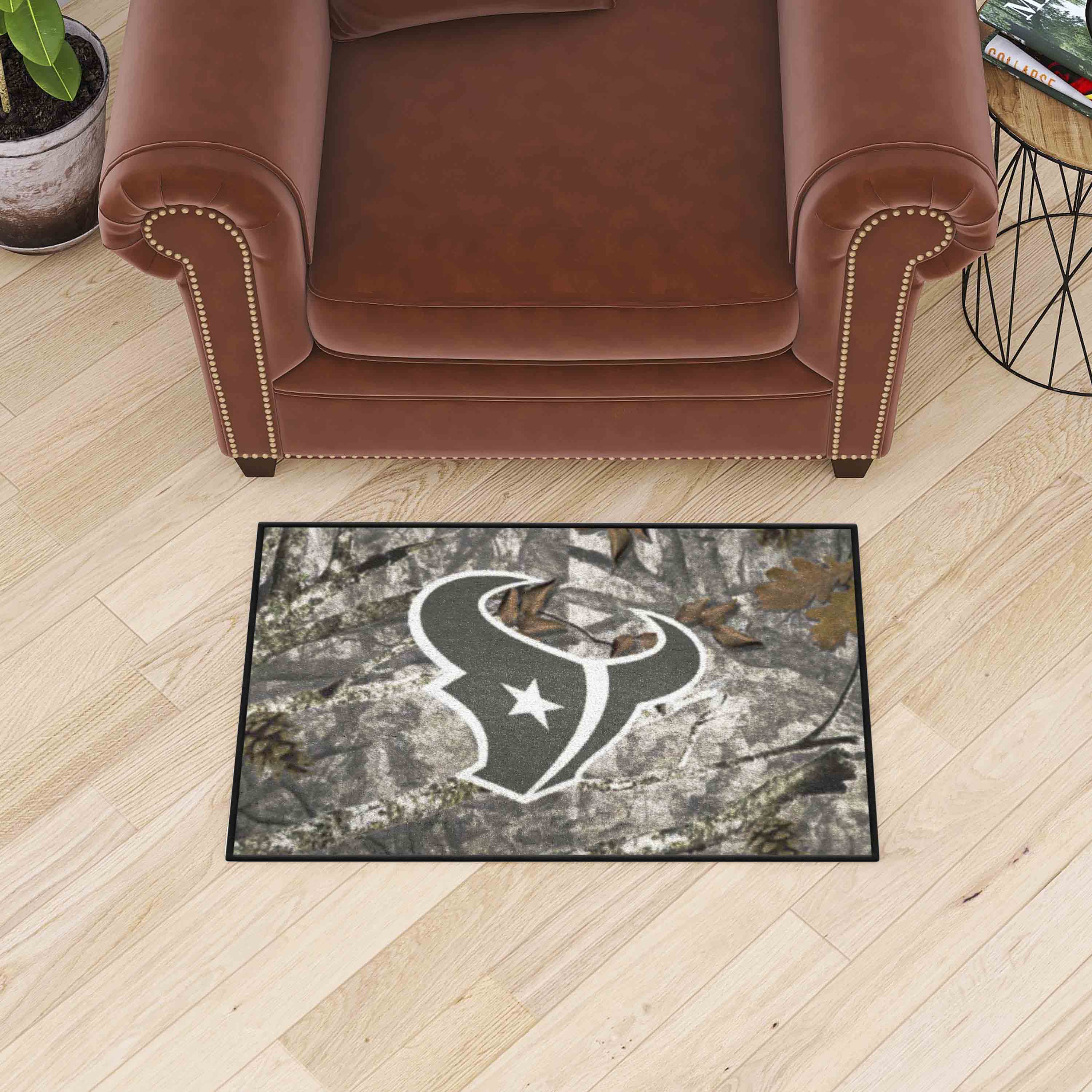 Houston Texans Camo Starter Mat Accent Rug - 19in. x 30in. - Houston Texans