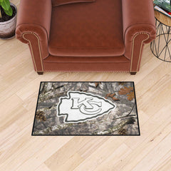 Kansas City Chiefs Camo Starter Mat Accent Rug - 19in. x 30in.