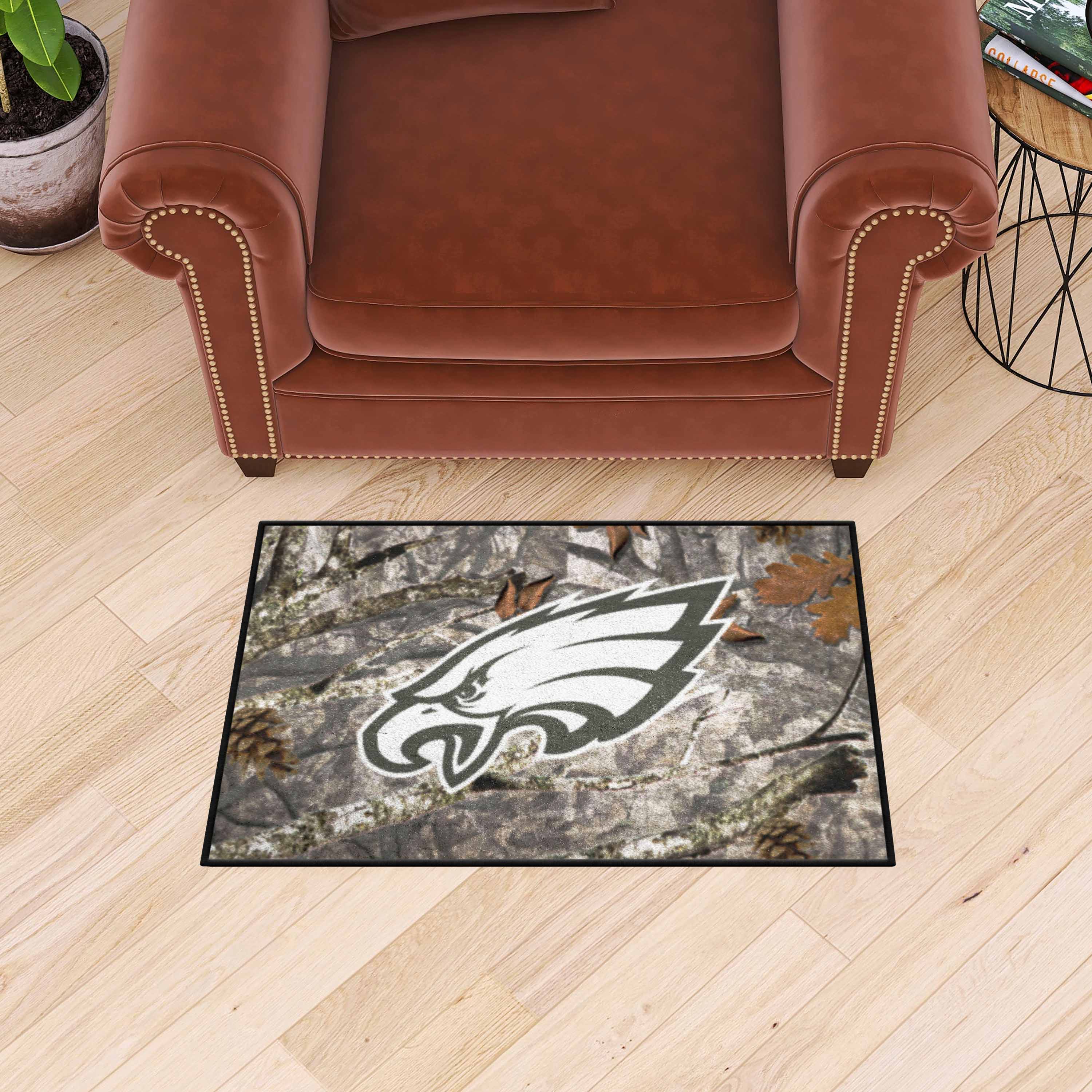 Philadelphia Eagles Camo Starter Mat Accent Rug - 19in. x 30in.