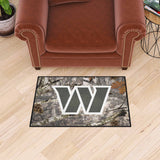 Washington Commanders Camo Starter Mat Accent Rug - 19in. x 30in.