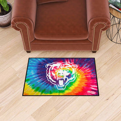 Chicago Bears Tie Dye Starter Mat Accent Rug - 19in. x 30in.