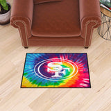 San Francisco 49ers Tie Dye Starter Mat Accent Rug - 19in. x 30in.