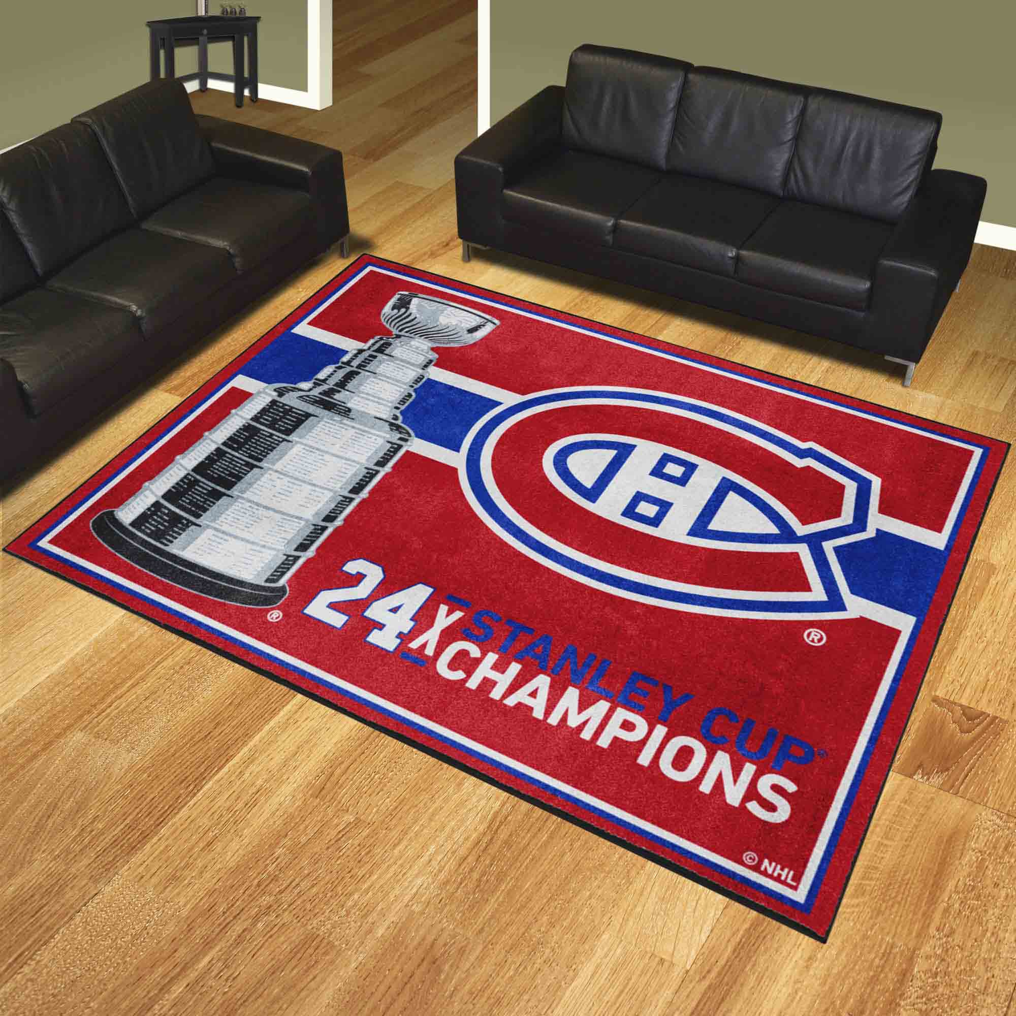 Montreal Canadiens Dynasty 8ft. x 10ft. Plush Area Rug