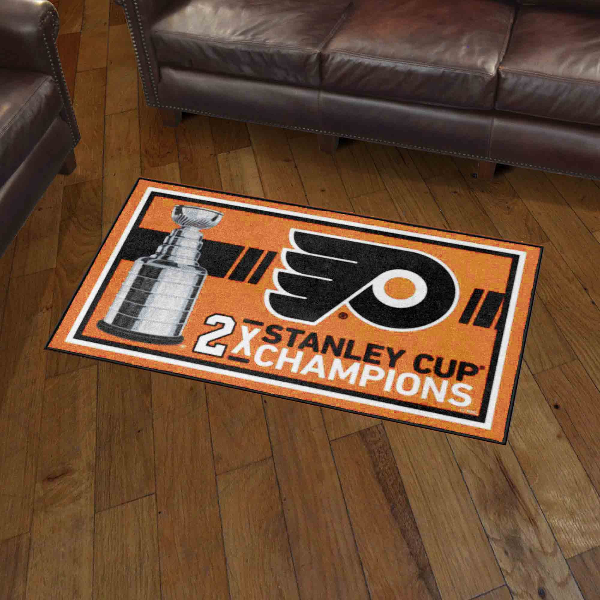 Philadelphia Flyers Dynasty 3ft. x 5ft. Plush Area Rug