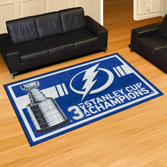 Tampa Bay Lightning Dynasty 5ft. x 8ft. Plush Area Rug