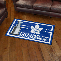 Toronto Maple Leafs Dynasty 3ft. x 5ft. Plush Area Rug