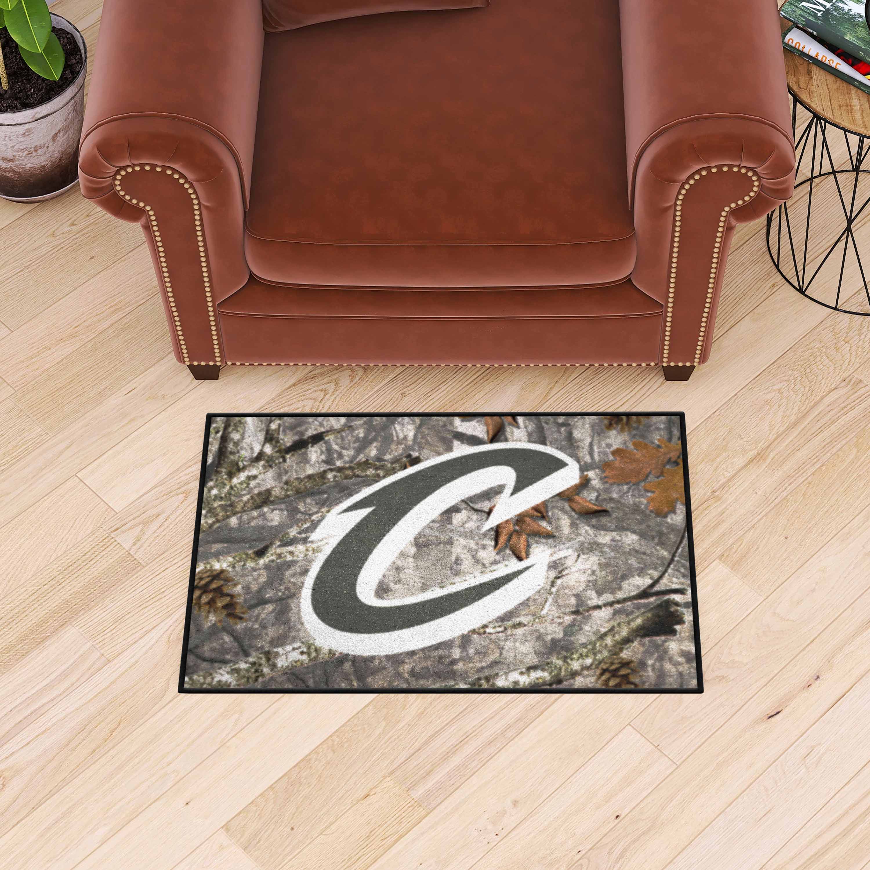 Cleveland Cavaliers Camo Starter Mat Accent Rug - 19in. x 30in. - Cleveland Cavaliers