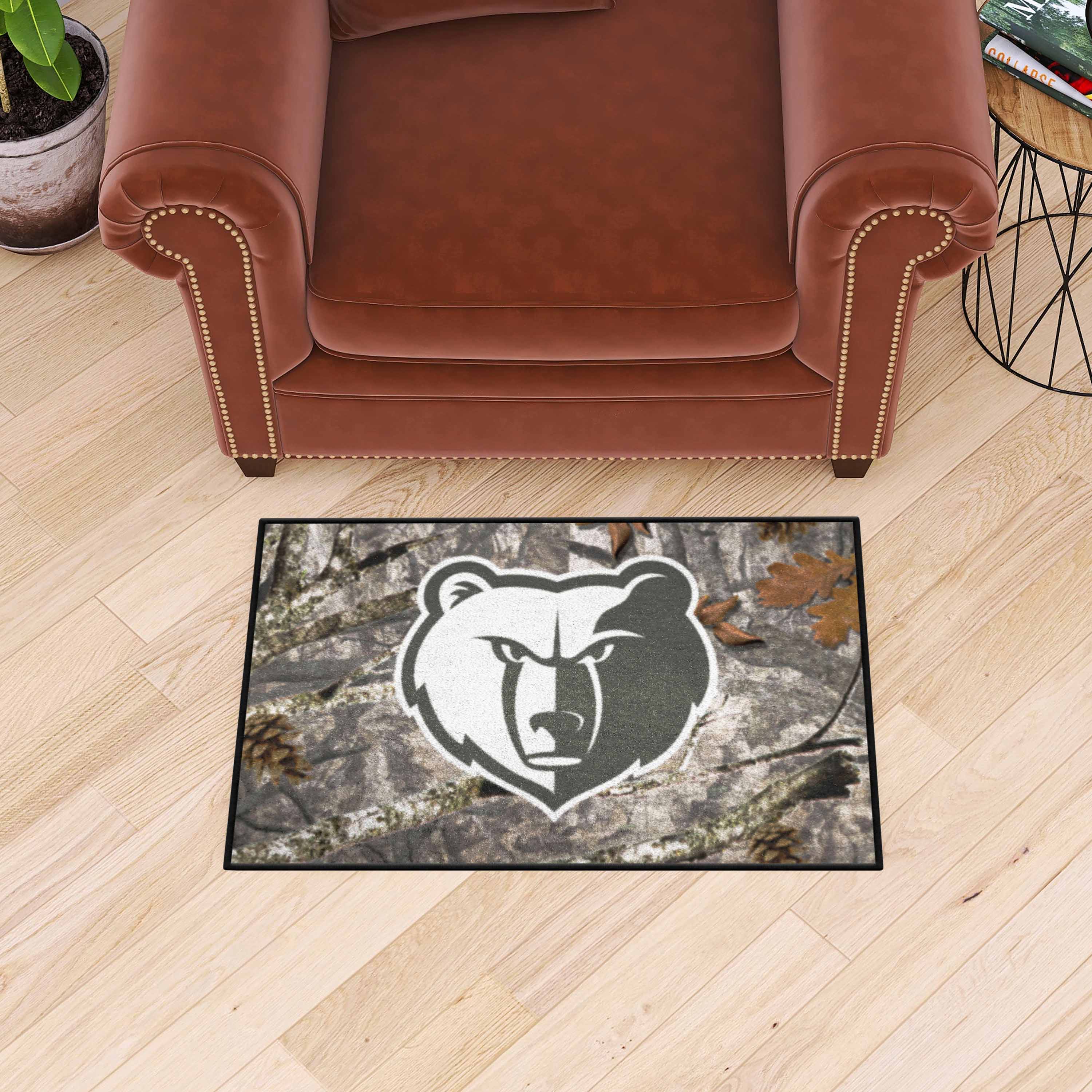 Memphis Grizzlies Camo Starter Mat Accent Rug - 19in. x 30in.