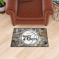 Philadelphia 76ers Camo Starter Mat Accent Rug - 19in. x 30in.