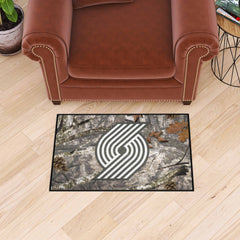 Portland Trail Blazers Camo Starter Mat Accent Rug - 19in. x 30in.