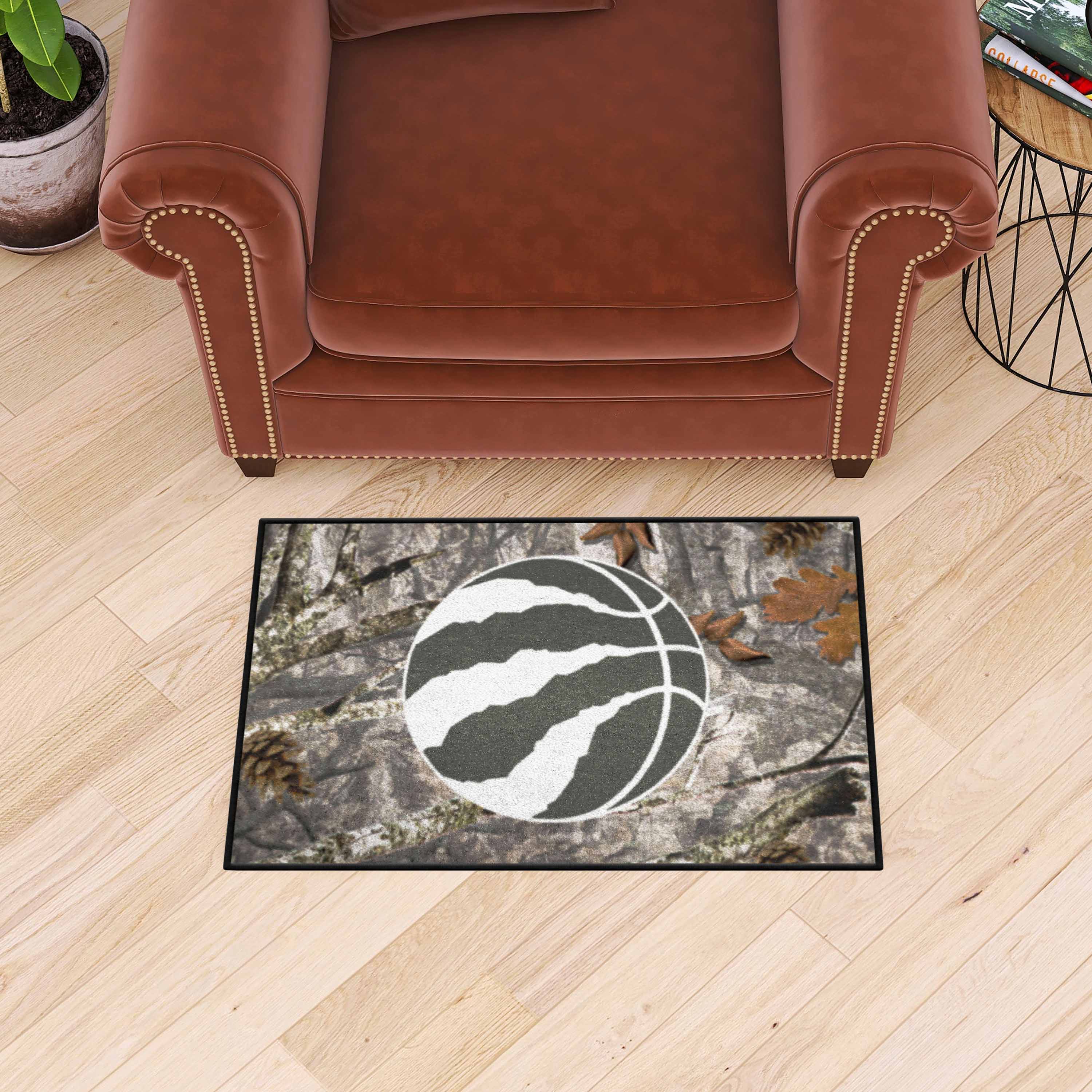 Toronto Raptors Camo Starter Mat Accent Rug - 19in. x 30in.