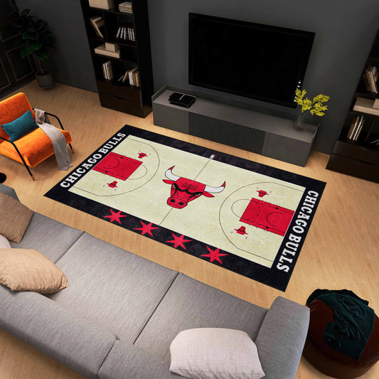 Chicago Bulls 6 ft. x 10 ft. Plush Area Rug