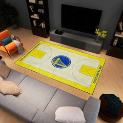 Golden State Warriors 6 ft. x 10 ft. Plush Area Rug