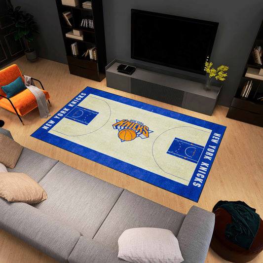 New York Knicks 6 ft. x 10 ft. Plush Area Rug