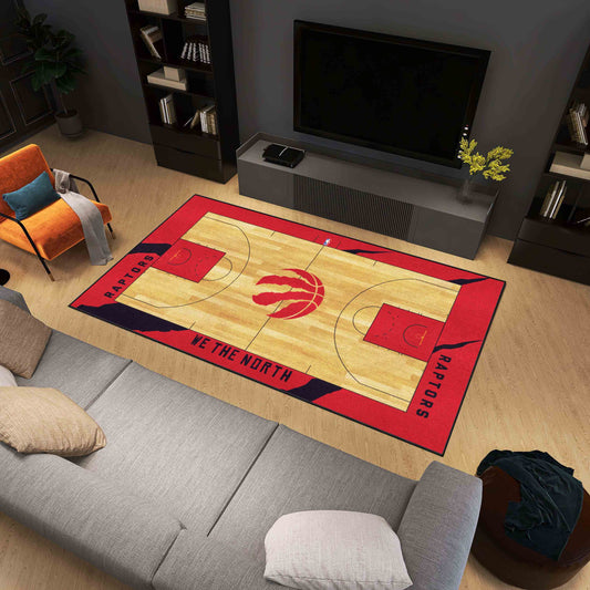 Toronto Raptors 6 ft. x 10 ft. Plush Area Rug