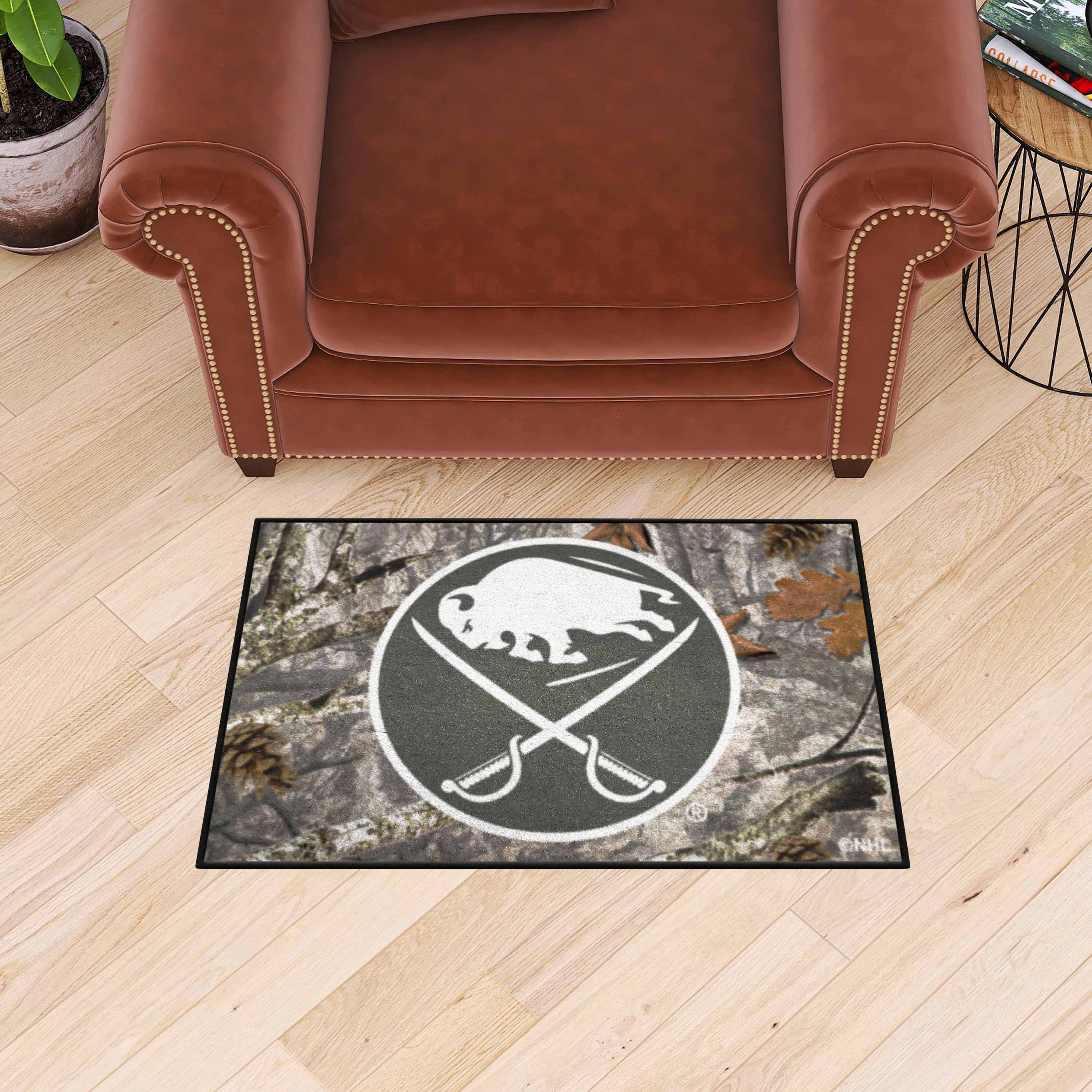 Buffalo Sabres Camo Starter Mat Accent Rug - 19in. x 30in.