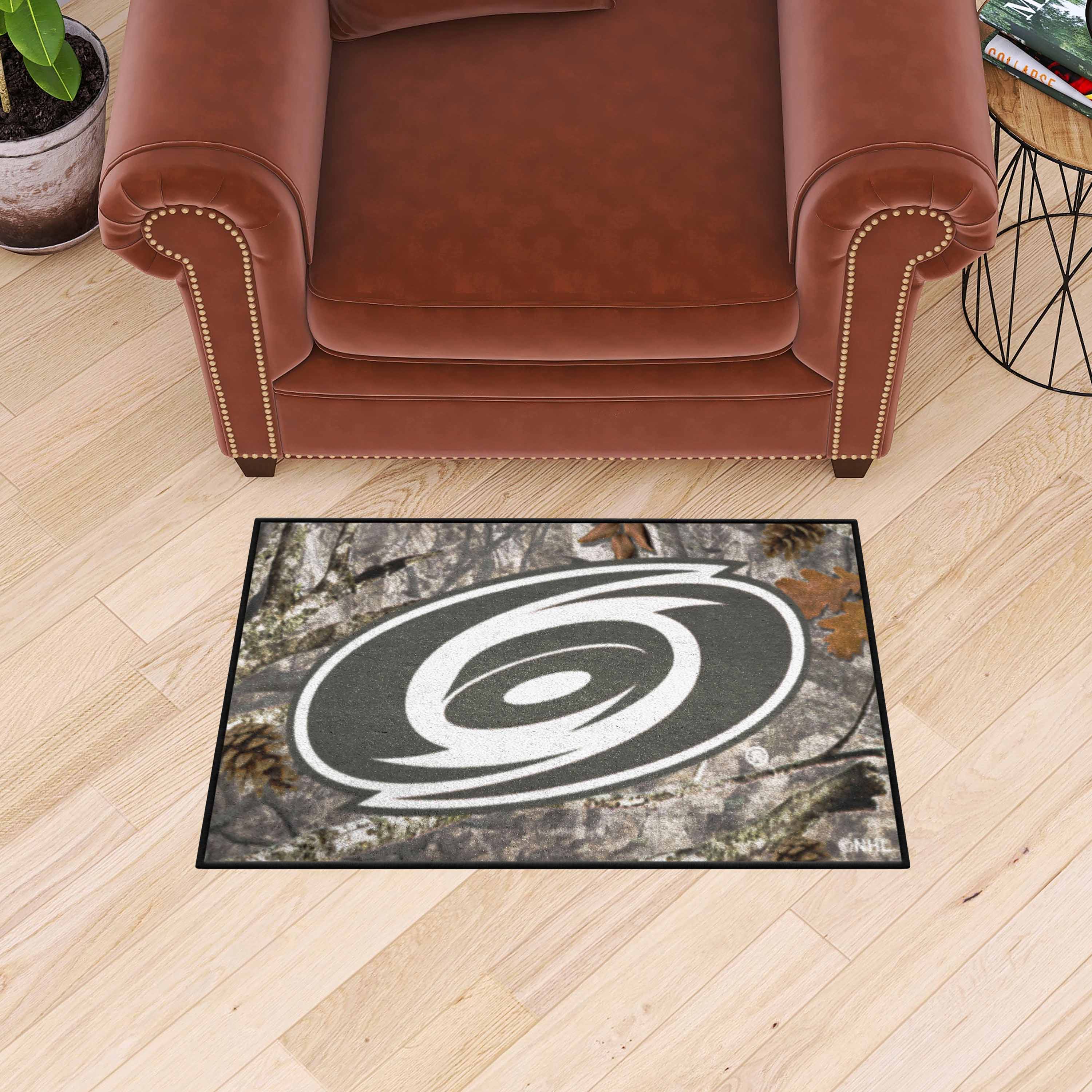 Carolina Hurricanes Camo Starter Mat Accent Rug - 19in. x 30in.