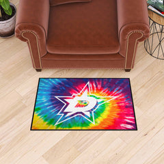 Dallas Stars Tie Dye Starter Mat Accent Rug - 19in. x 30in. - Dallas Stars