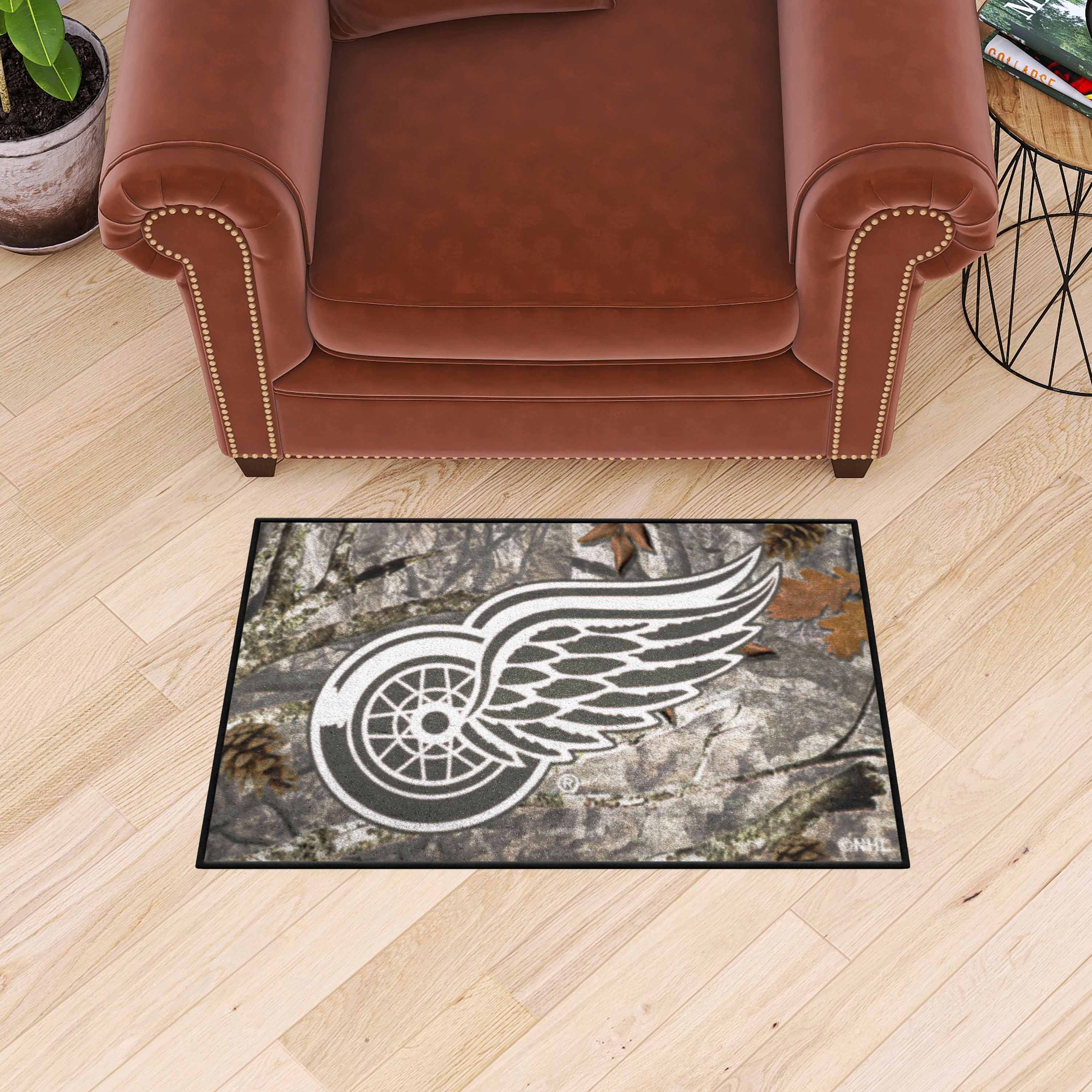 Detroit Red Wings Camo Starter Mat Accent Rug - 19in. x 30in.