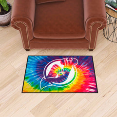 New Jersey Devils Tie Dye Starter Mat Accent Rug - 19in. x 30in.