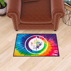 Winnipeg Jets Tie Dye Starter Mat Accent Rug - 19in. x 30in.