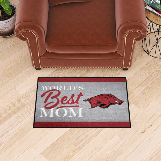 Arkansas Razorbacks Starter Mat Accent Rug - 19in. x 30in.