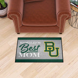 Baylor Bears World's Best Mom Starter Mat Accent Rug - 19in. x 30in.