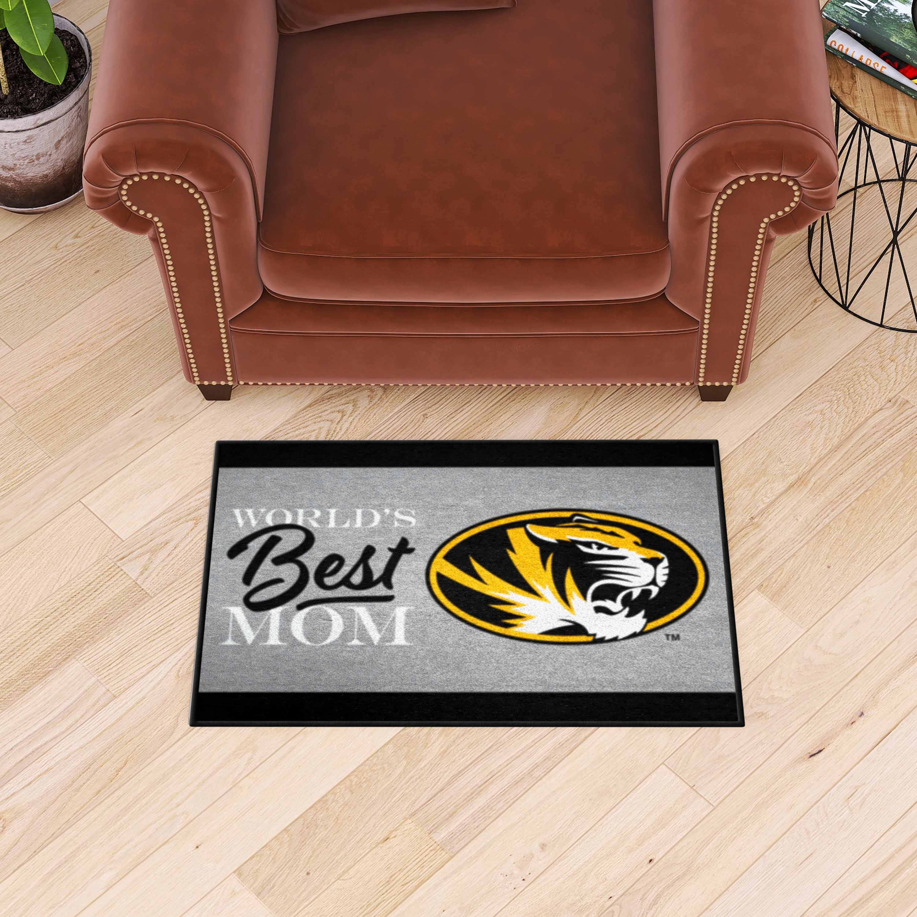 Missouri Tigers World's Best Mom Starter Mat Accent Rug - 19in. x 30in.