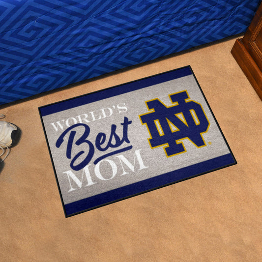 Notre Dame Fighting Irish Starter Mat Accent Rug - 19in. x 30in.