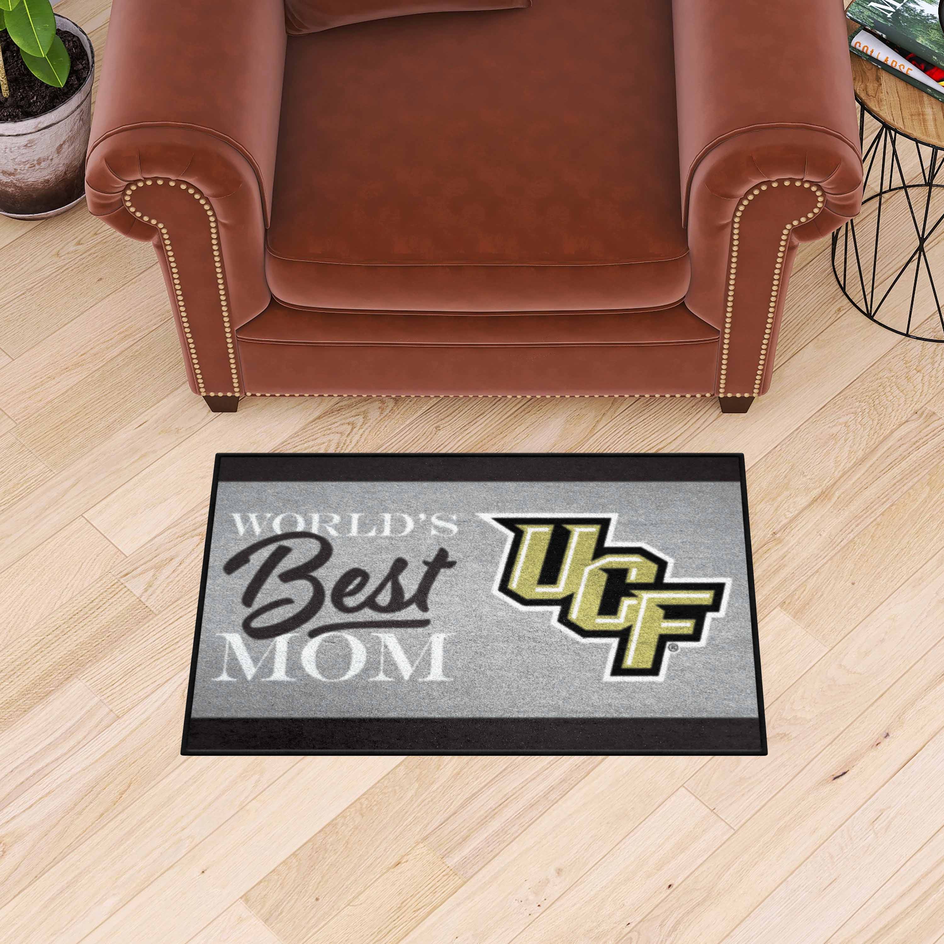 Central Florida Knights World's Best Mom Starter Mat Accent Rug - 19in. x 30in.