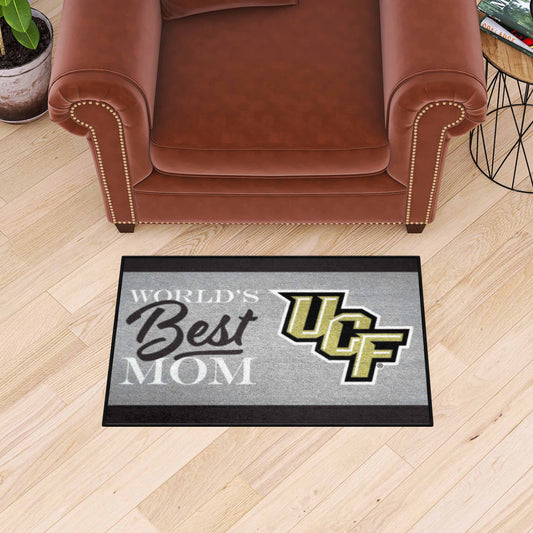 Central Florida Knights World's Best Mom Starter Mat Accent Rug - 19in. x 30in. - Central Florida