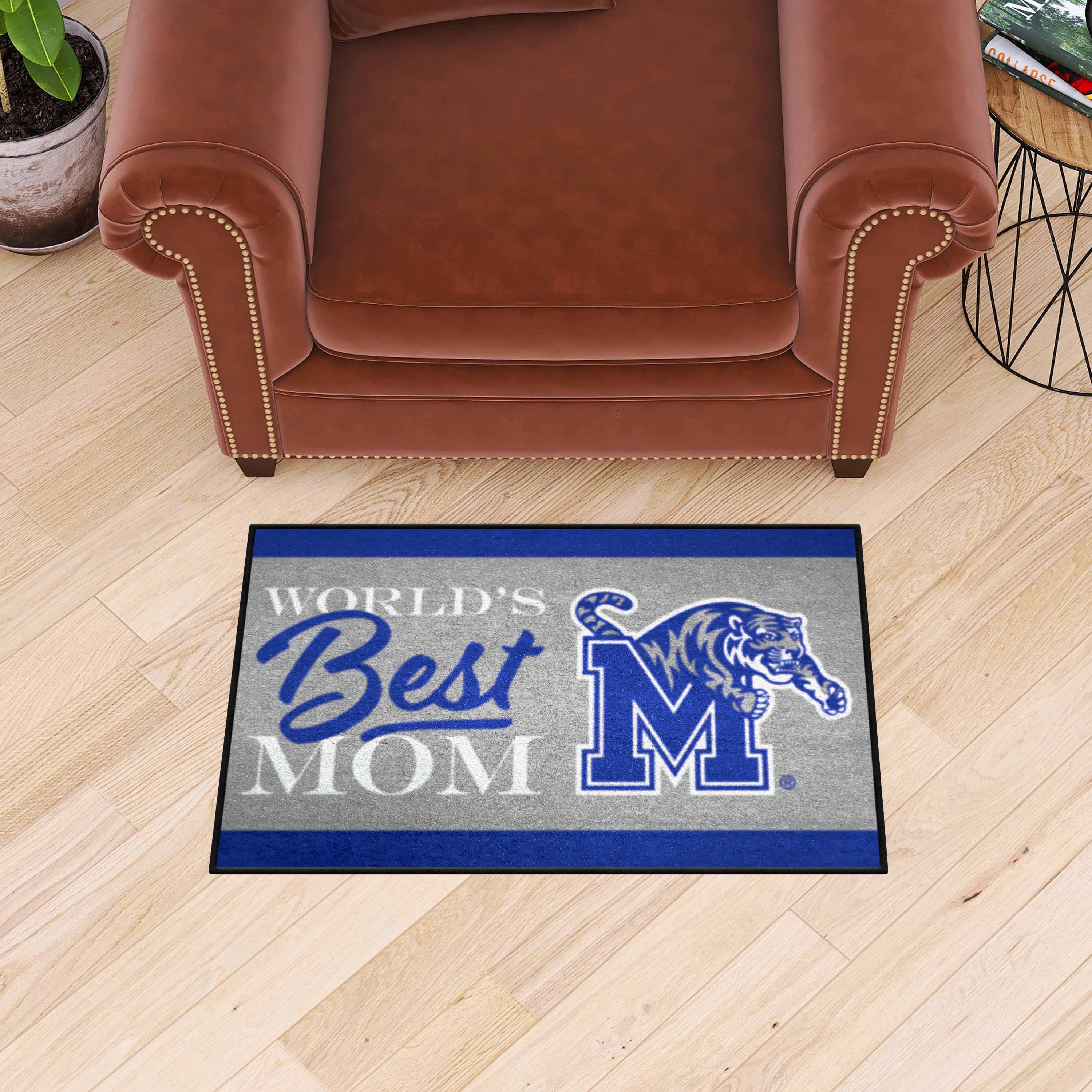 Memphis Tigers World's Best Mom Starter Mat Accent Rug - 19in. x 30in.