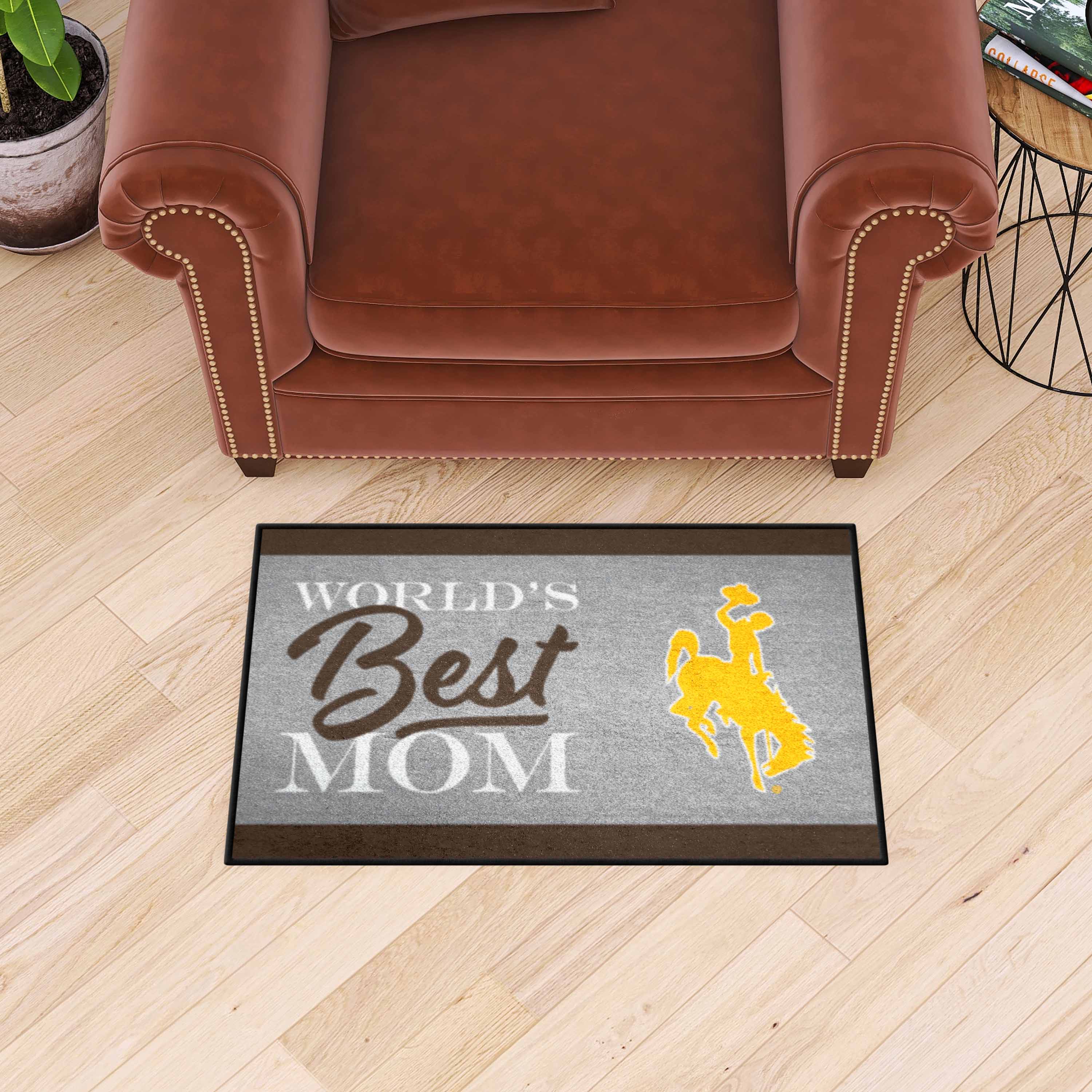 Wyoming Cowboys Starter Mat Accent Rug - 19in. x 30in.