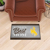 Wyoming Cowboys Starter Mat Accent Rug - 19in. x 30in.