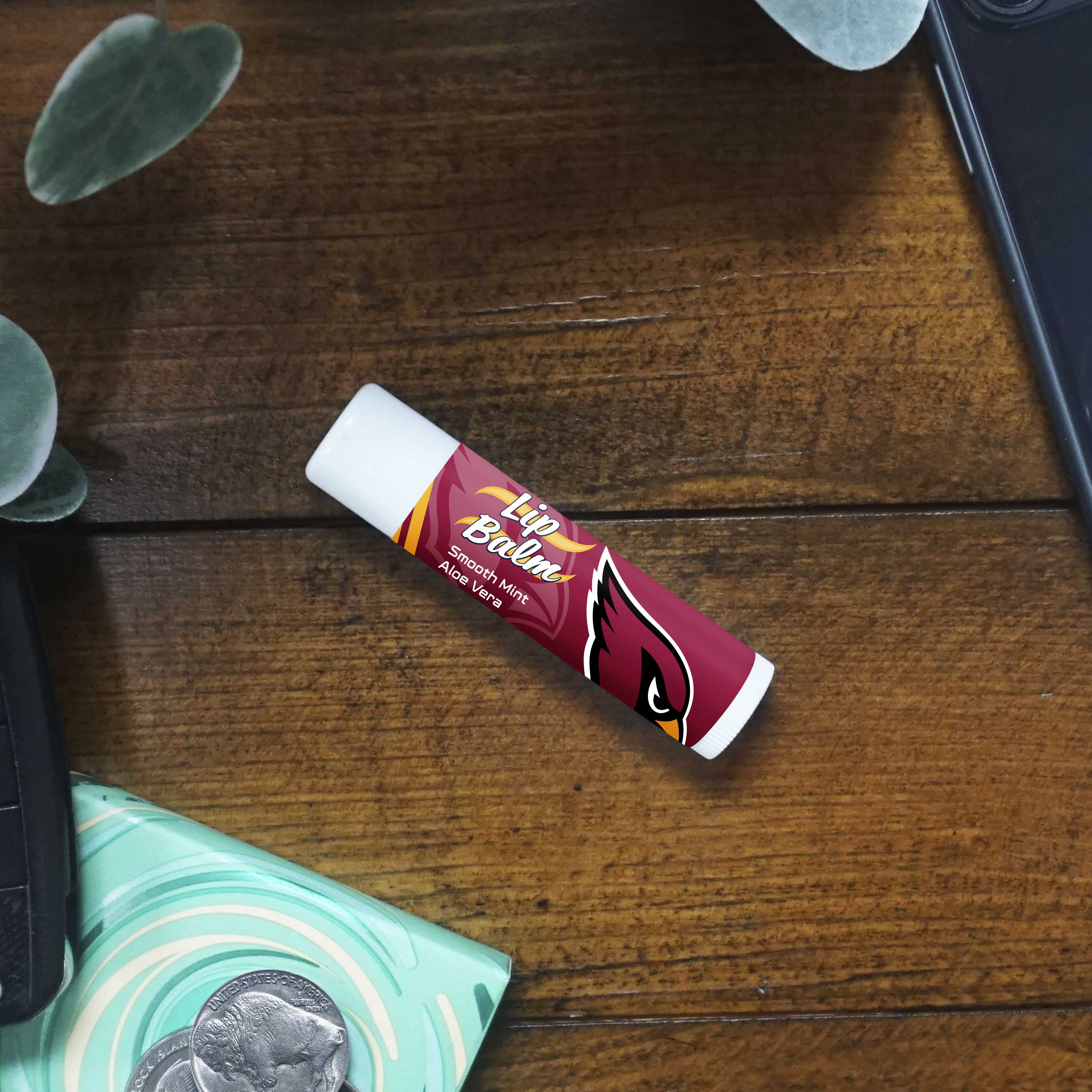 Arizona Cardinals Smooth Mint SPF 15 Lip Balm