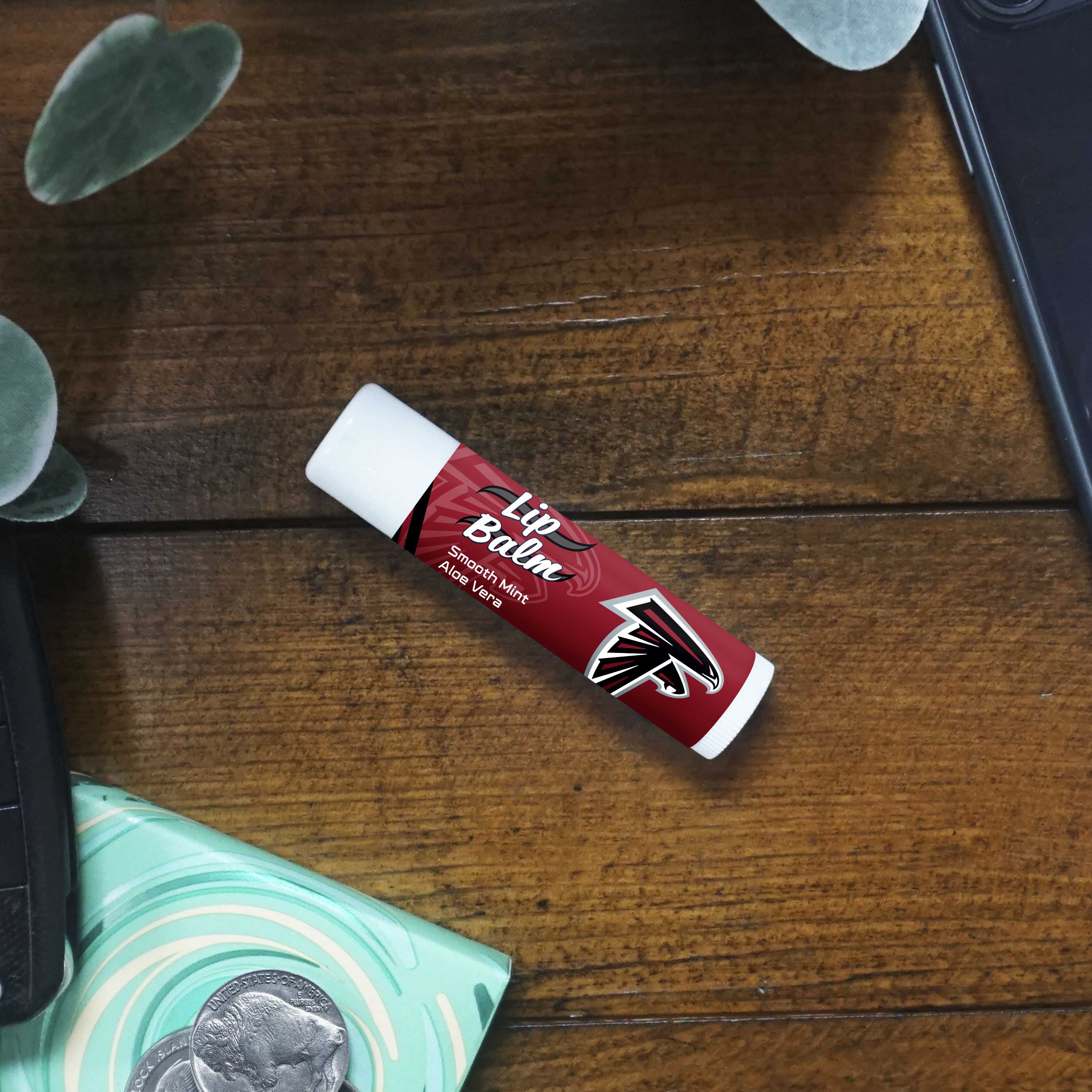 Atlanta Falcons Smooth Mint SPF 15 Lip Balm - Atlanta Falcons