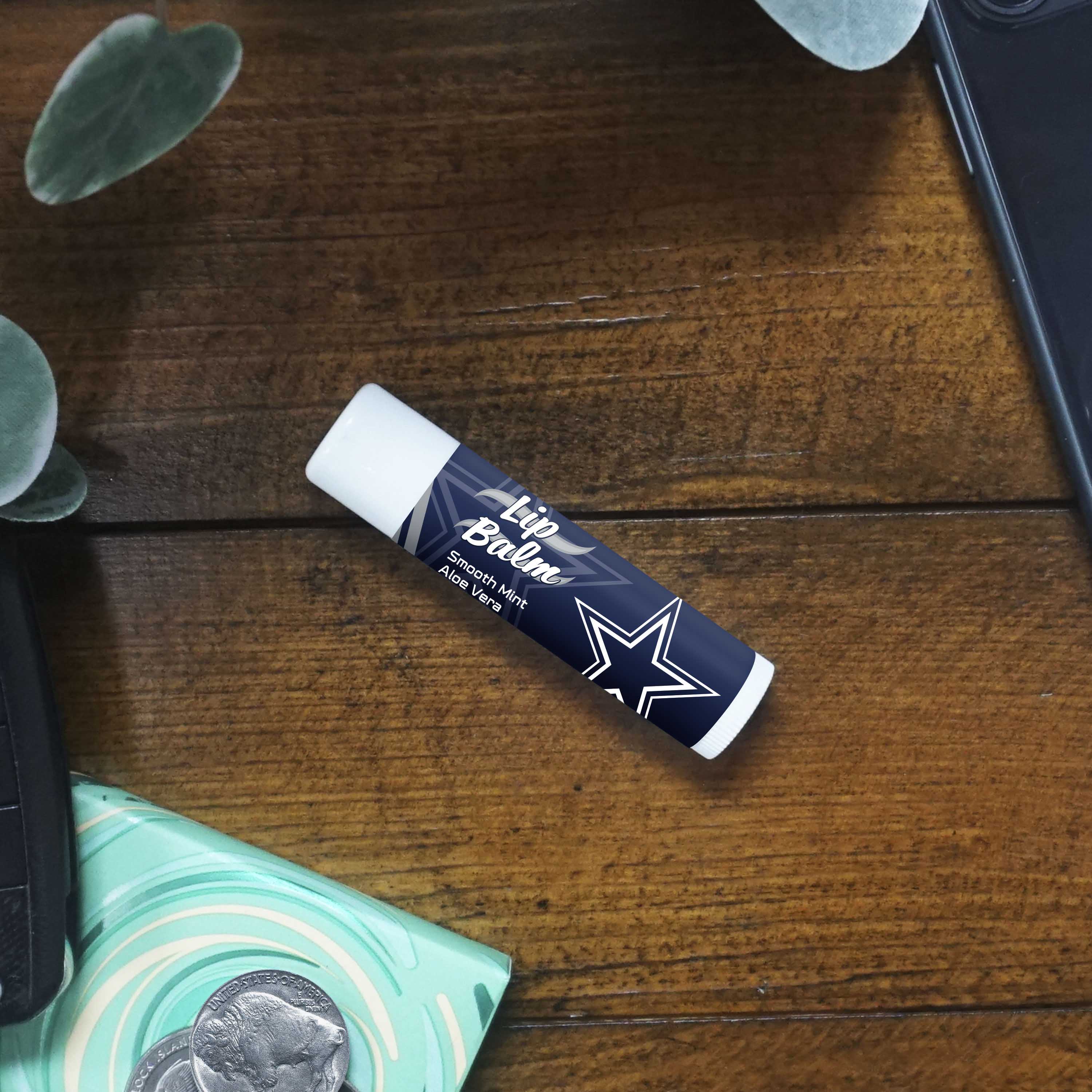 Dallas Cowboys Smooth Mint SPF 15 Lip Balm - Dallas Cowboys